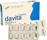 Davita Pregnant – Thuốc bổ sung vitamin & khoáng chất cho phụ nữ thai