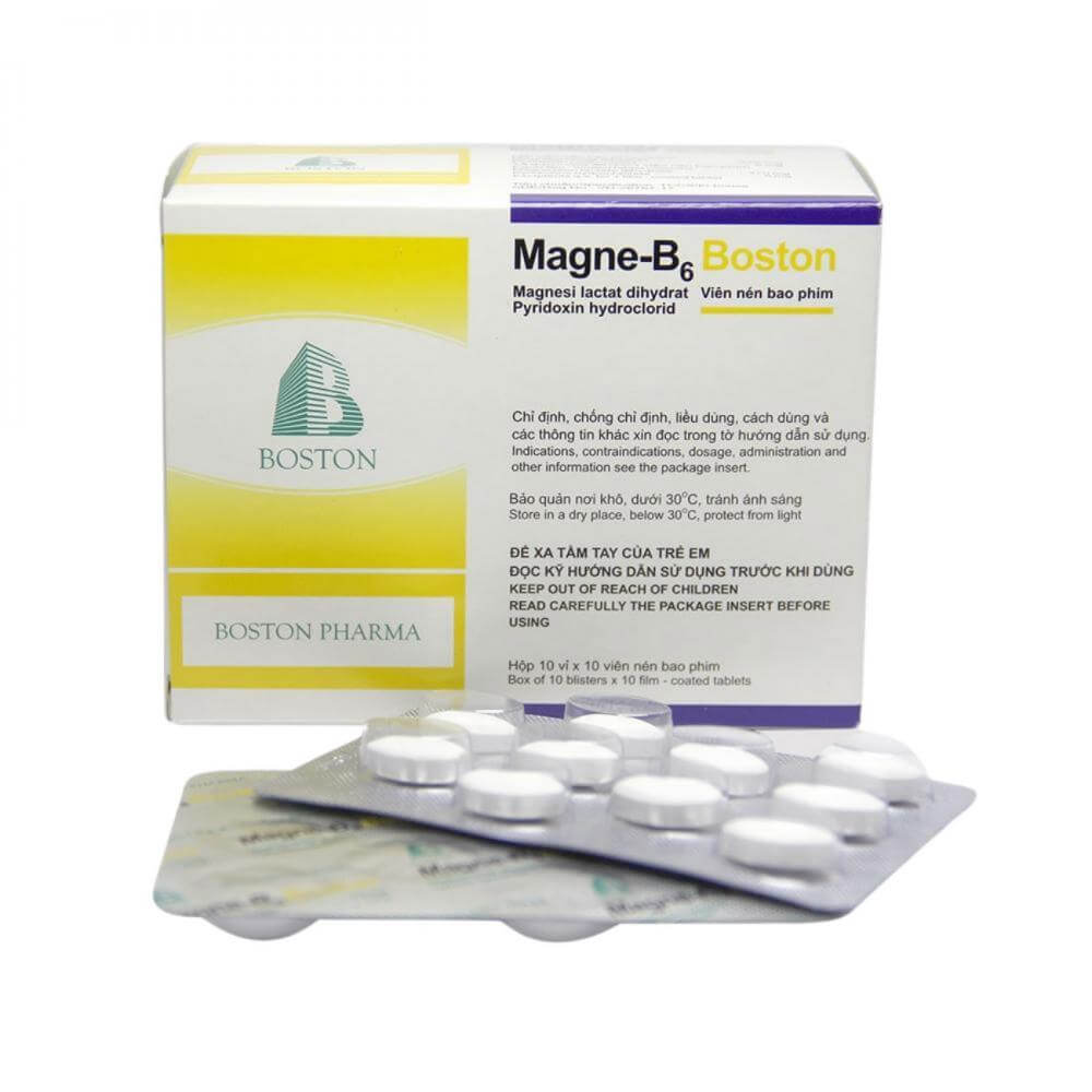 Magne-B6 Boston: Thuốc bổ sung Magne