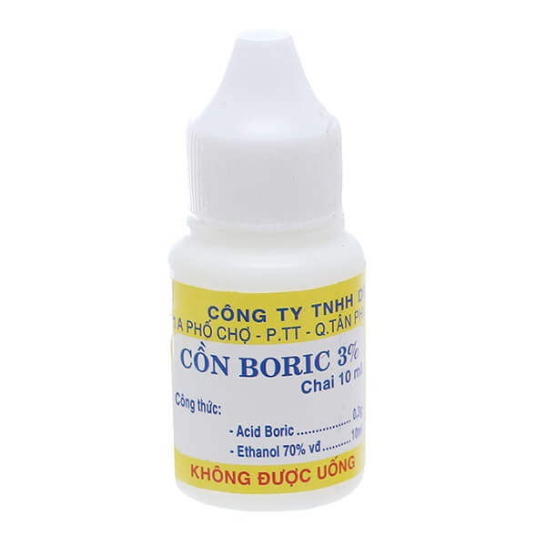 Cồn Boric 3%