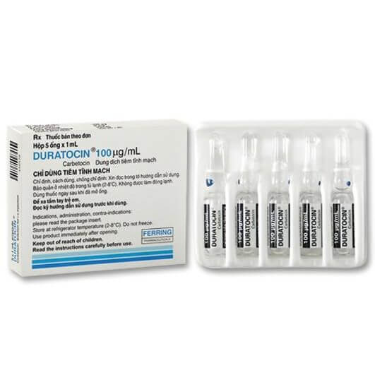 Duratocin – Thuốc ngăn ngừa mất trương lực tử cung & xuất huyết hậu sản