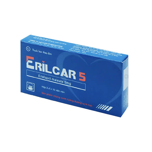 Erilcar – Thuốc điều trị tăng huyết áp