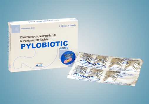 Pylobiotic Forte – Thuốc điều trị loét dạ dày do H Pylori