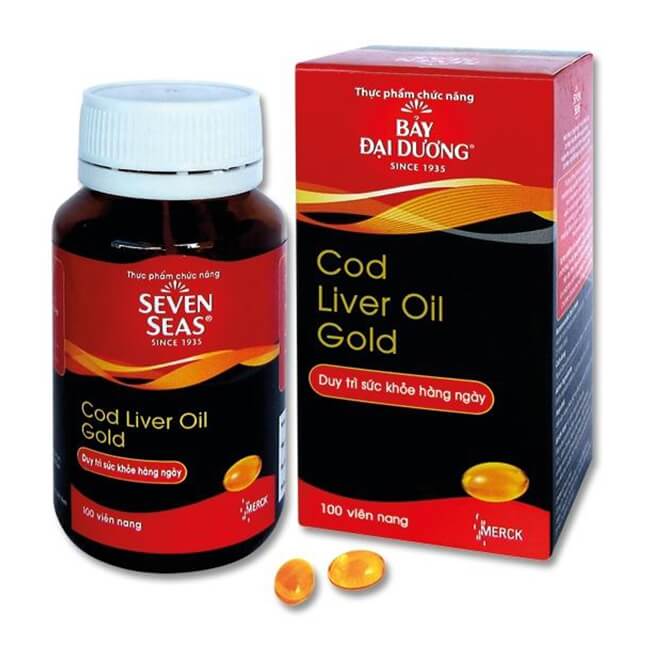 Seven Seas Cod Liver Oil Gold – Viên uống tăng cường sức khỏe