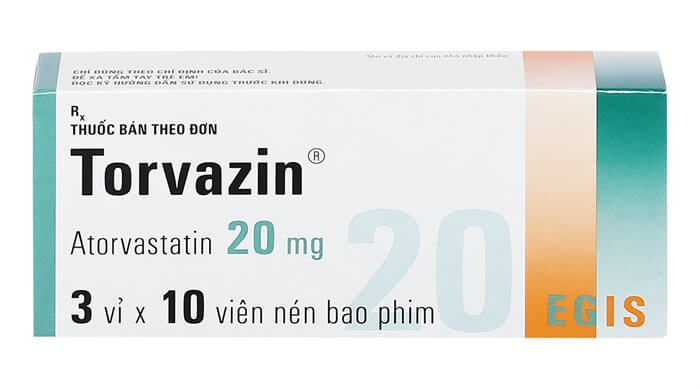 Torvazin – Thuốc điều trị tăng cholesterol máu