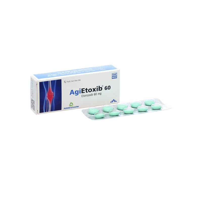 Agietoxib – Thuốc kháng viêm, giảm đau