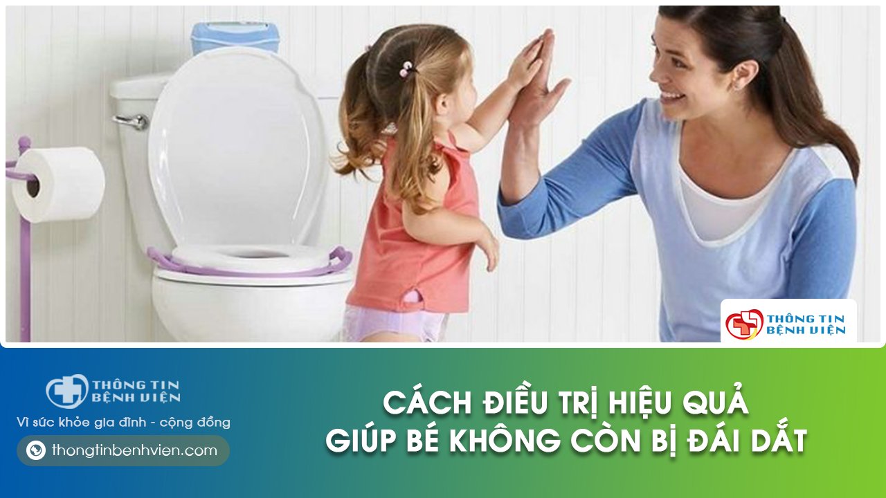 trẻ bị đái dắt