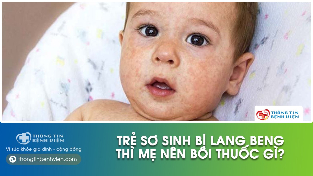 trẻ sơ sinh bị lang beng