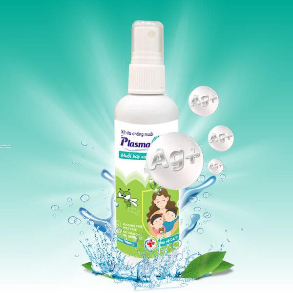 Xịt chống muỗi PlasmaKare và Gel PlasmaKare No5 trị muỗi đốt ở trẻ