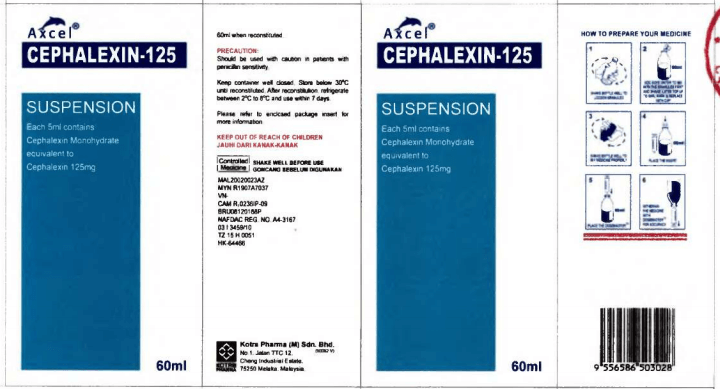 Axcel Cephalexin Capsules – Thuốc kháng sinh