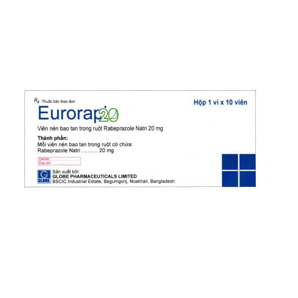 Eurorapi – Thuốc điều trị loét dạ dày, tá tràng
