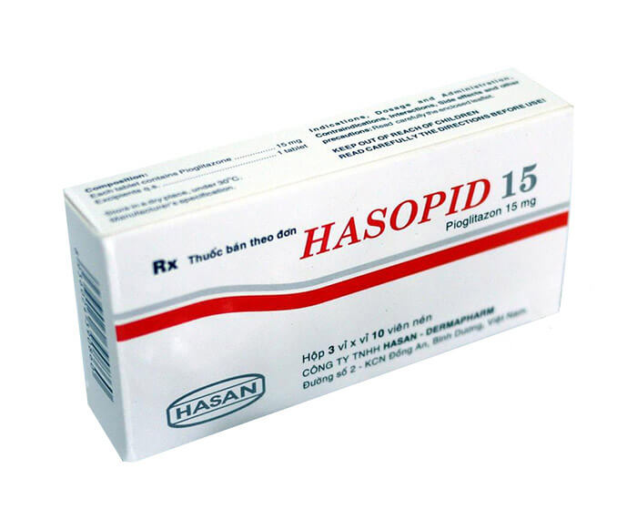 Hasopid – Thuốc điều trị tiểu đường
