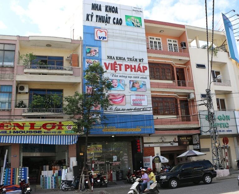 Một trong những cơ sở phòng khám nha khoa Việt Pháp tại Đà Nẵng