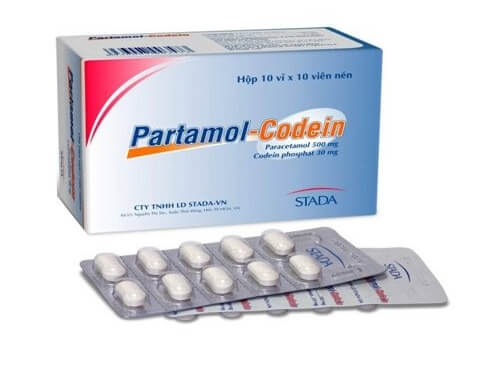 Partamol-Codein: Thuốc giảm đau