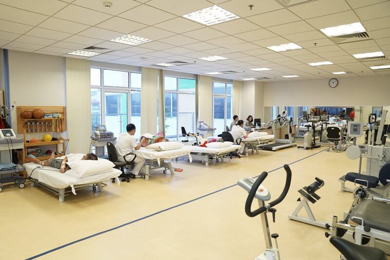 Phòng trị liệu vật lí tại bệnh viện đa khoa Vinmec