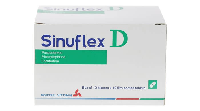 Sinuflex D – Thuốc điều trị triệu chứng cảm cúm