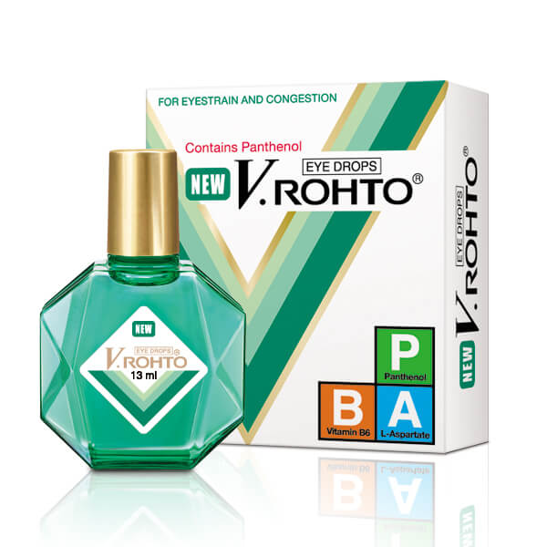 Thuốc nhỏ mắt V.Rohto là loại thuốc nhỏ mắt đến từ thương hiệu Nhật Bản Rohto Mentholatum