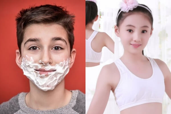 trẻ em ăn yến có bị dậy thì sớm không
