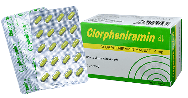 Thuốc Clorpheniramin