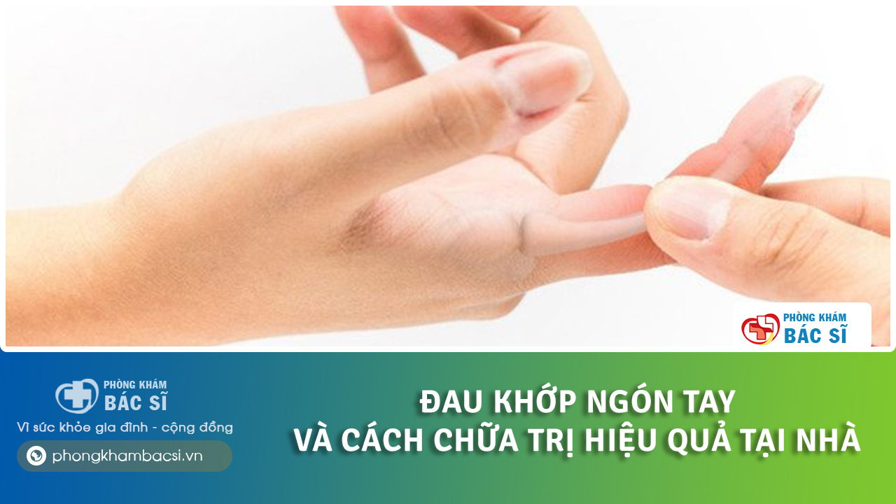 cách chữa đau khớp ngón tay tại nhà