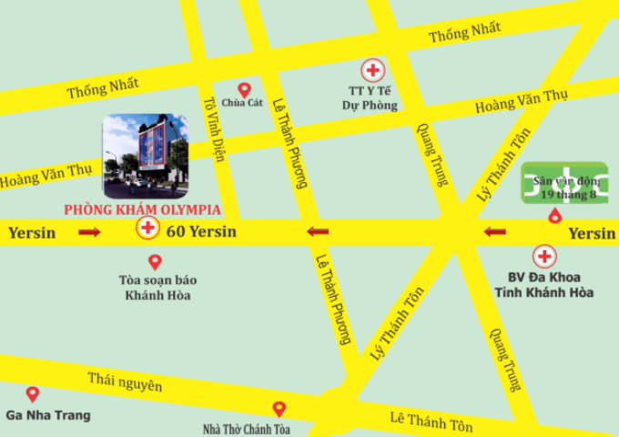 Địa chỉ phòng khám Olympia