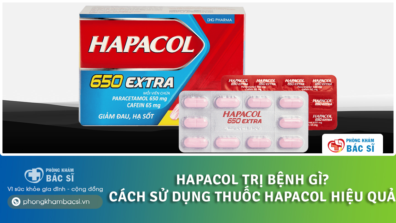 hapacol trị bệnh gì