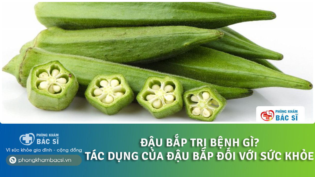 đậu bắp trị bệnh gì