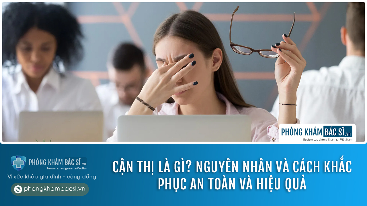 Cận thị là gì? Nguyên nhân và cách khắc phục tật cận thị an toàn và hiệu quả