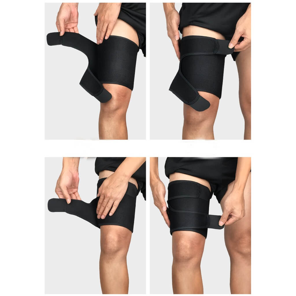 Sử dụng băng ép để bảo vệ cơ đùi