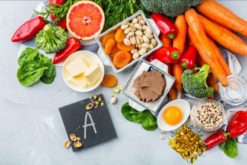 Chế độ ăn, lối sinh hoạt lành mạnh bổ sung các loại vitamin