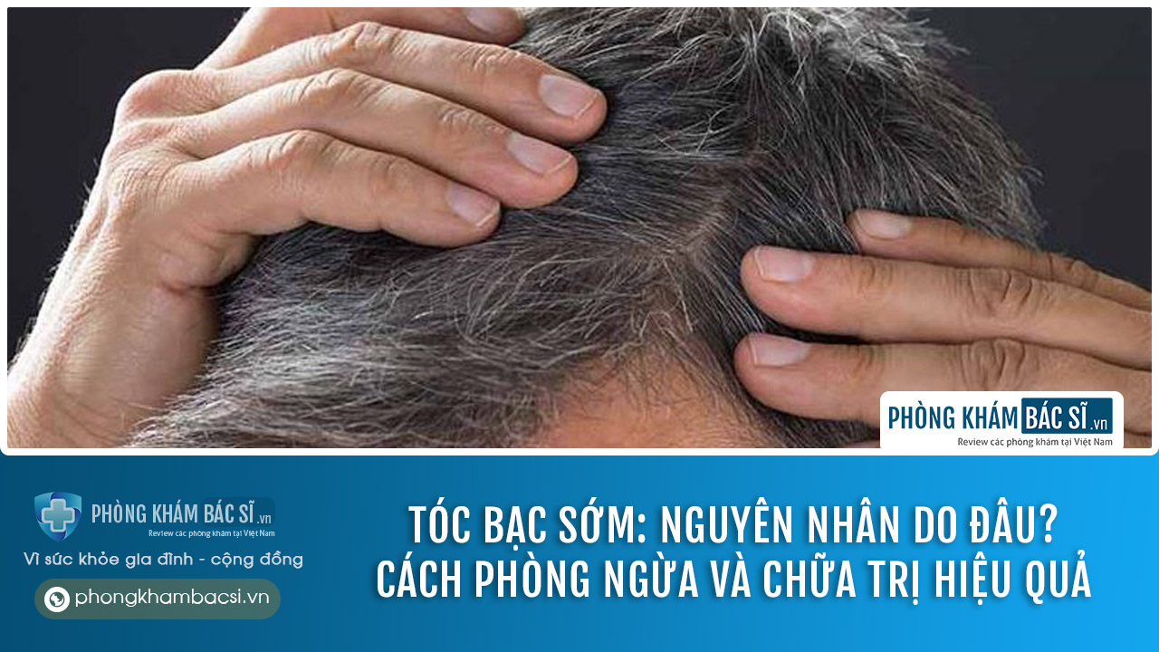 Tóc bạc sớm: Nguyên nhân do đâu? Cách phòng ngừa và chữa trị hiệu quả