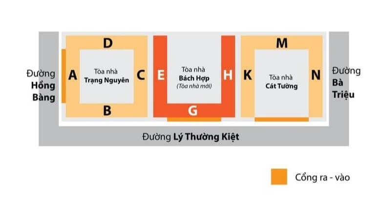 Sơ đồ bệnh viện Hùng Vương