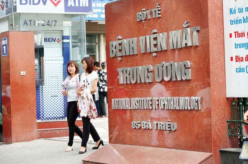 Review bệnh viện Mắt Trung ương