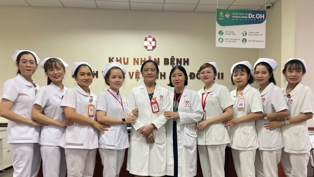 Đội ngũ các y bác sỹ giỏi tại bệnh viện Hồng Đức