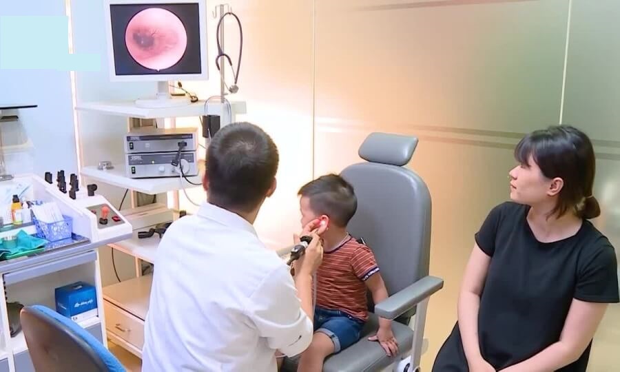 hoạt động khám nhi tại bệnh viện Tâm Anh