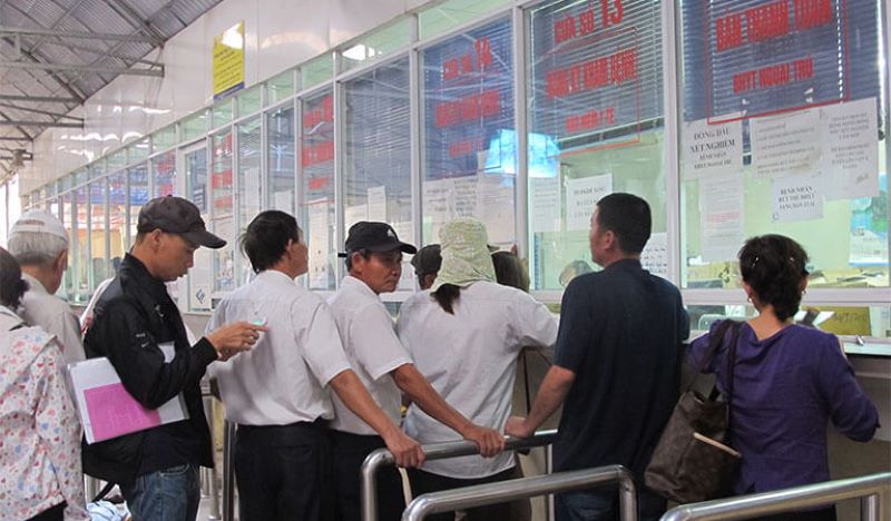 Hoạt động khám chữa bệnh tại bệnh viện 108