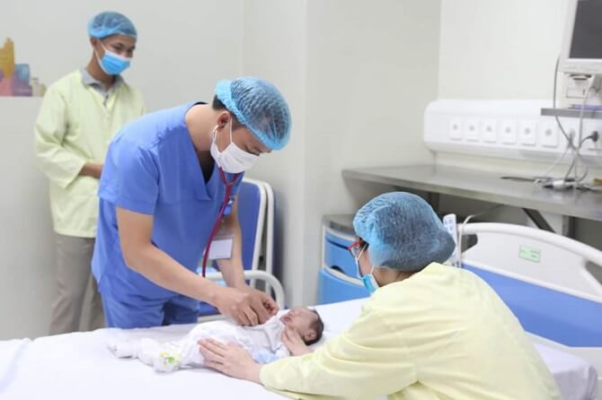 công tác khám chữa bệnh tại bệnh viện nhi trung ương