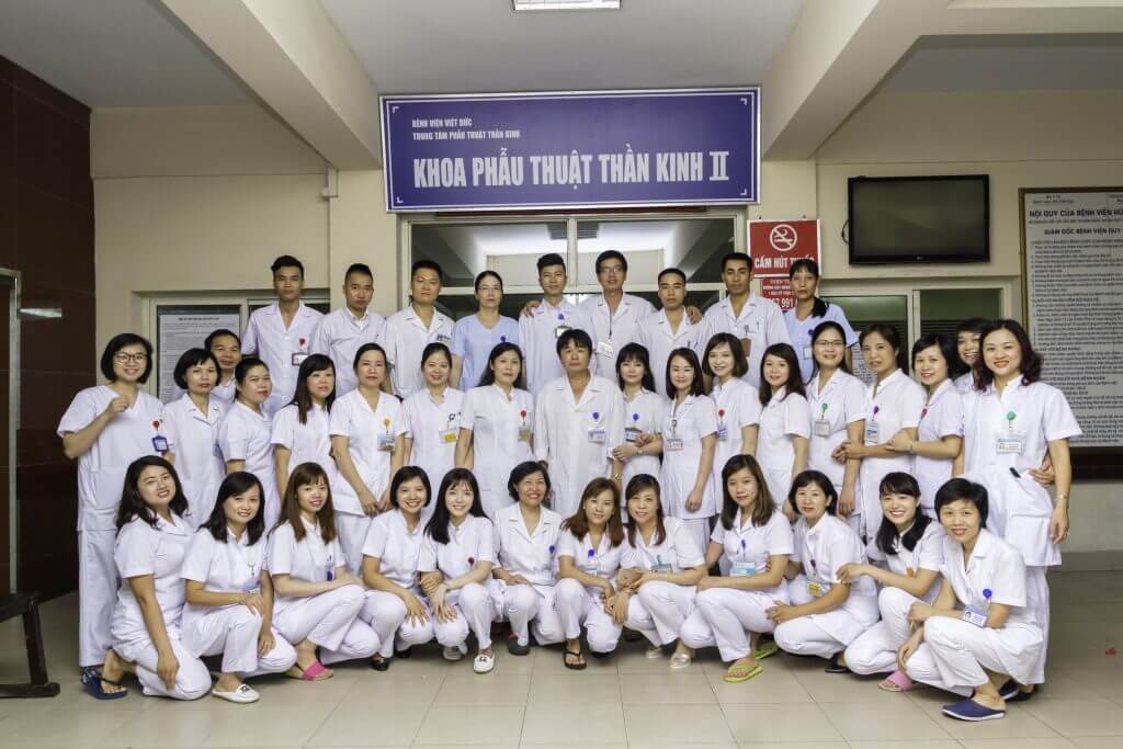 Khoa Phẫu thuật Thần kinh II Bệnh viện hữu nghị việt đức