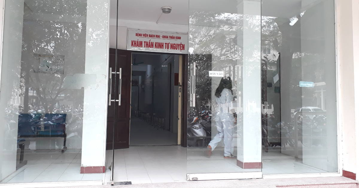 Khoa thần kinh tự nguyện tại bệnh viện Bạch Mai