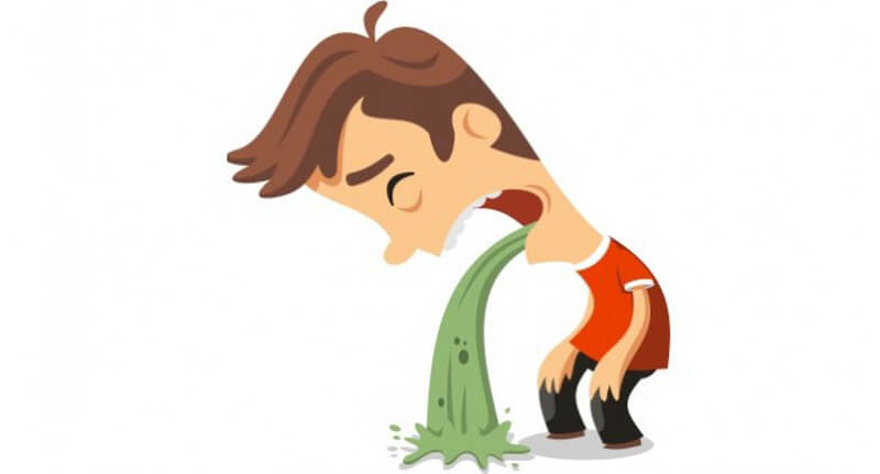 nôn mửa liên tục
