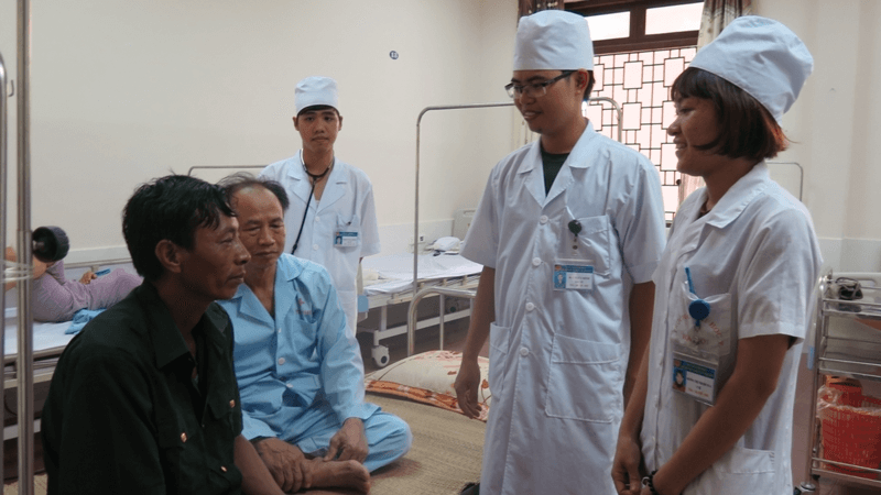 Hoạt động khám chữa bệnh tại bệnh viện y học cổ truyền Hải Dương