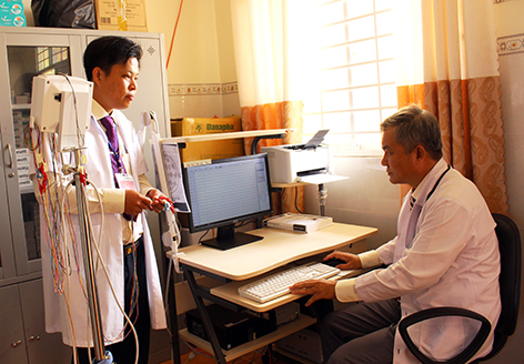 Hoạt động điều dưỡng tại Trung tâm Công tác Xã hội tỉnh Hậu Giang