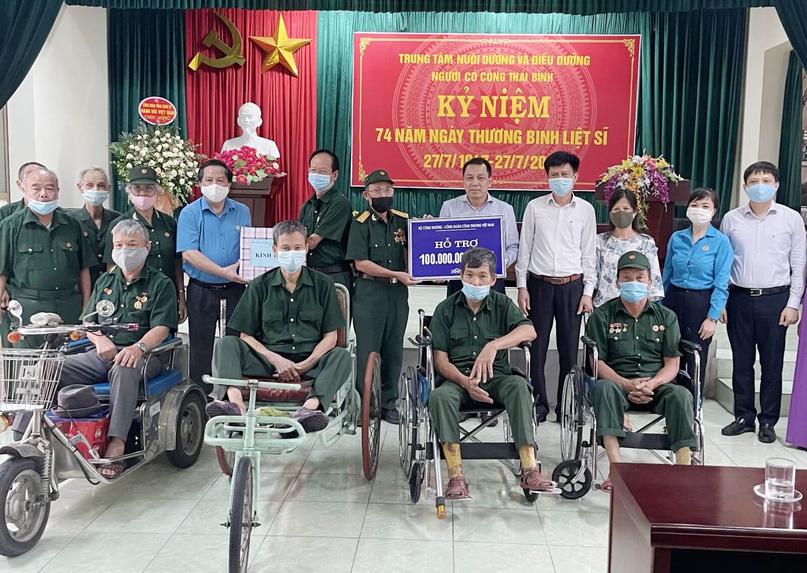 Tri ân người có công tại Trung tâm điều dưỡng người có công Thái Bình