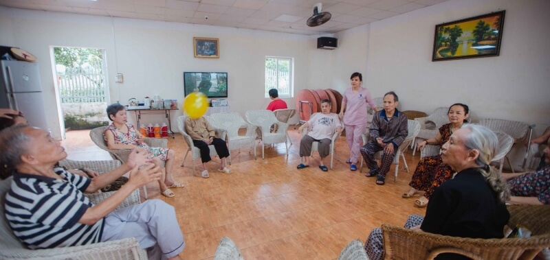 sinh hoạt của các cụ 