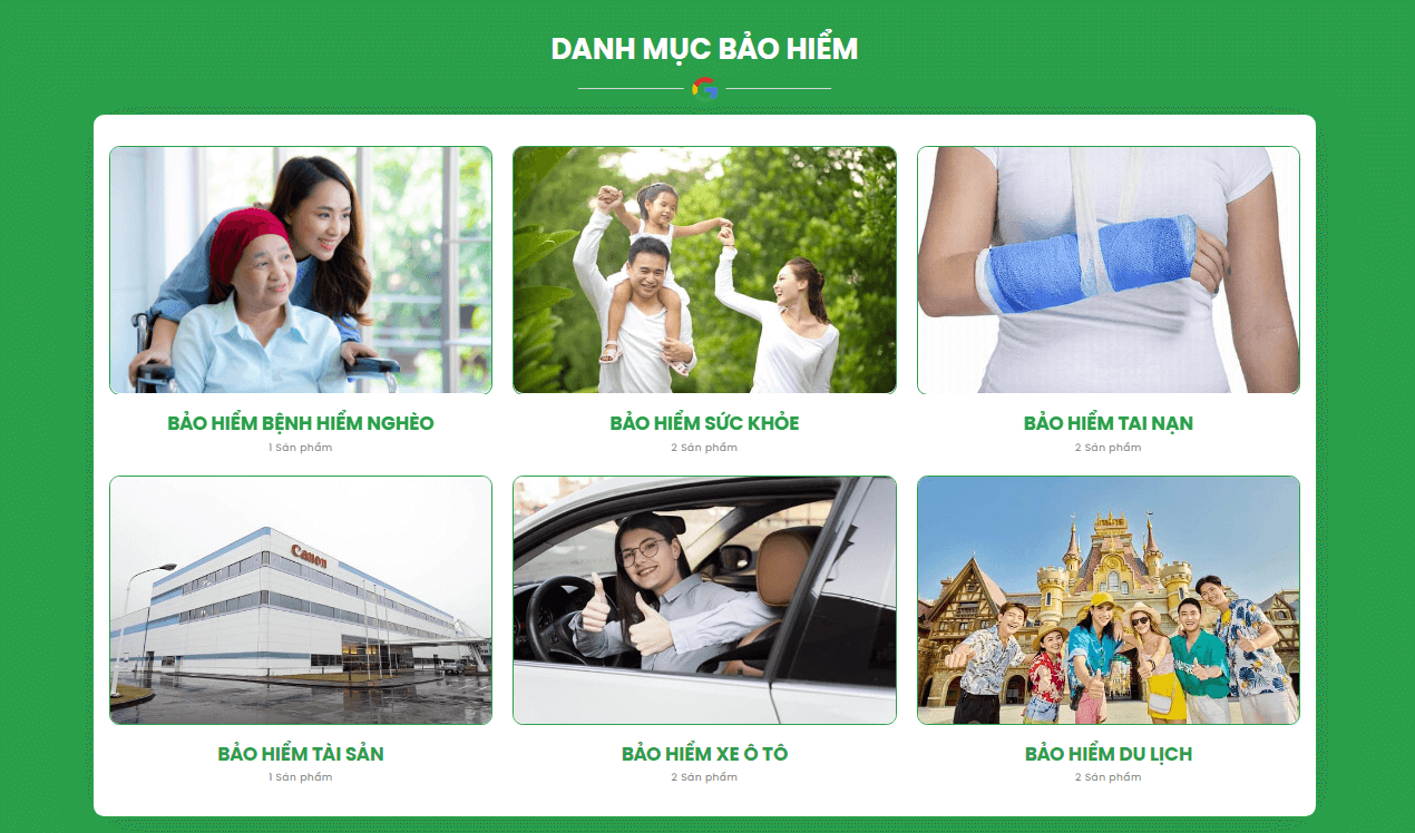 Các gói bảo hiểm sức khỏe - con người của Tổng công ty Bảo hiểm PVI