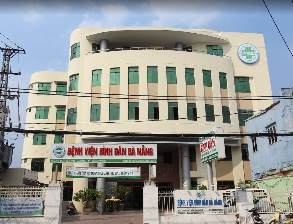 Bệnh viện Bình dân Đà Nẵng: Địa chỉ, liên hệ, lịch khám, dịch vụ & bảng giá