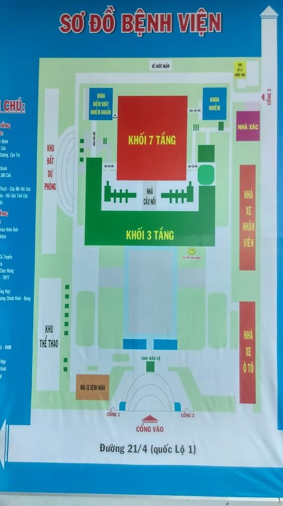 SƠ ĐỒ BỆNH VIỆN ĐA KHOA KHU VỰC LONG KHÁNH