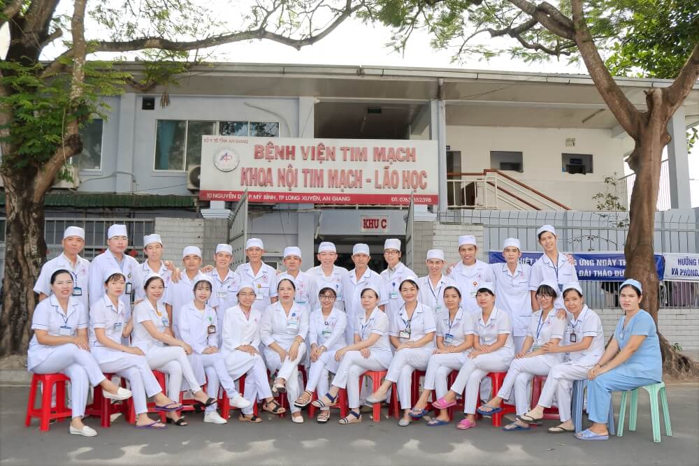 Danh sách các bác sĩ giỏi tại Bệnh viện Tim Mạch An Giang