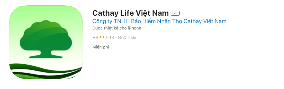 Tra cứu thông tin hợp đồng qua ứng dụng Cathay Life Việt Nam