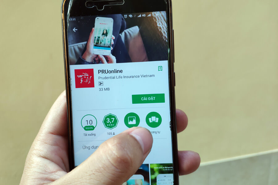 Ứng dụng PRUOnline