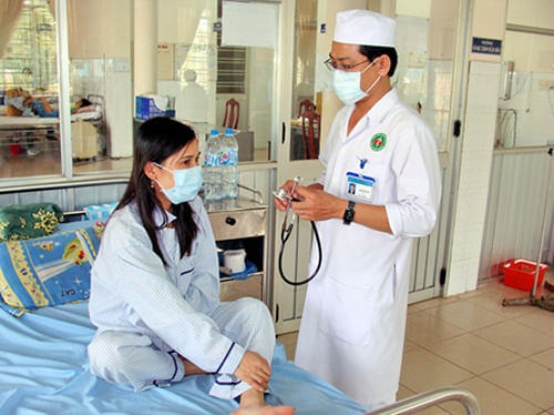 Thăm khám tại Bệnh viện Phổi Hải Dương